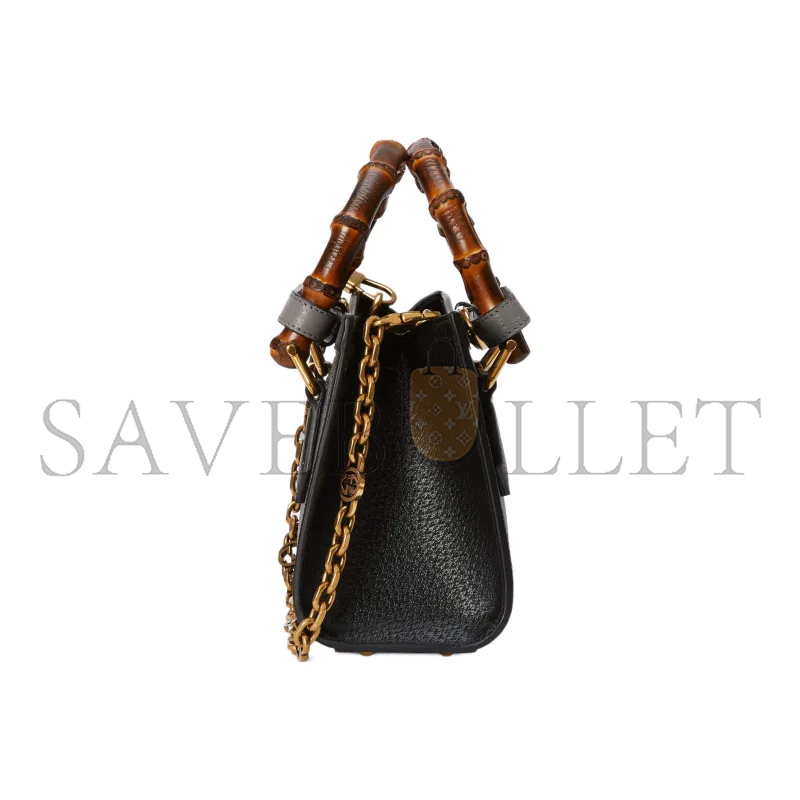 G*u*i diana bamboo small shoulder bag 735153 (27*15.5*11cm)